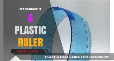 Straightening a Bent Plastic Ruler: Effective Techniques