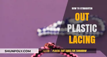 Straightening Plastic Lacing: Effective Techniques for Crafters