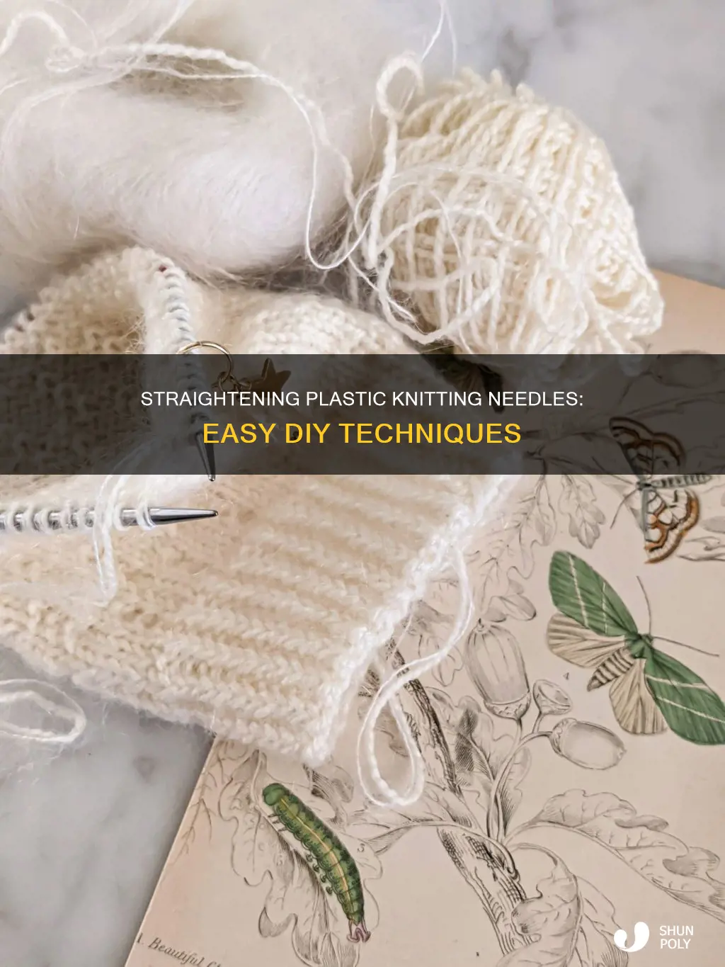 how to straighten plastic circular knitting needles