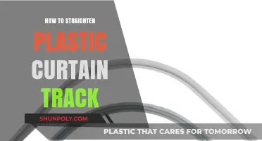 Straightening Plastic Curtain Tracks: Easy DIY Techniques