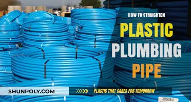 Straightening Plastic Plumbing Pipes: Easy and Effective Techniques