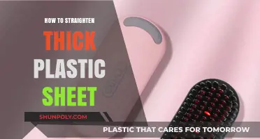 Effective Ways to Straighten Thick Plastic Sheets