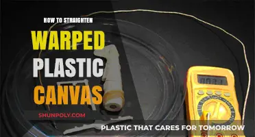 Straightening Warped Plastic Canvas: Easy DIY Techniques