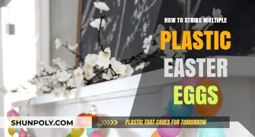 Stringing Easter Eggs: Creative Ways to Connect Plastic Eggs