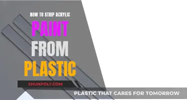 Stripping Acrylic Paint from Plastic: Effective Techniques for Success