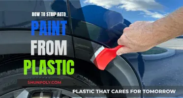 Stripping Auto Paint from Plastic: A Step-by-Step Guide