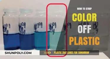 Stripping Color from Plastic: Methods and Techniques