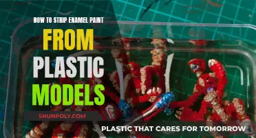 Stripping Enamel Paint from Plastic Models: A Step-by-Step Guide