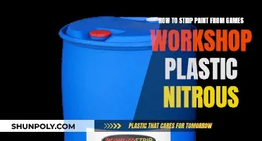 Stripping Paint from Games Workshop Plastic: Easy and Effective Methods
