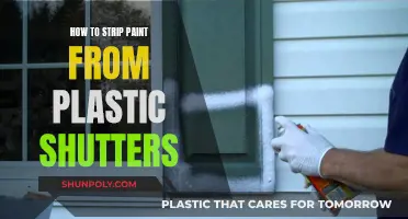 Stripping Paint from Plastic Shutters: A Step-by-Step Guide