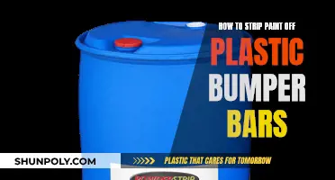 Stripping Paint Off Plastic Bumper Bars: A Step-by-Step Guide