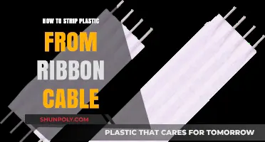 Stripping Ribbon Cable Plastic: A Step-by-Step Guide