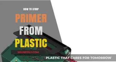 Stripping Primer from Plastic: Effective Techniques