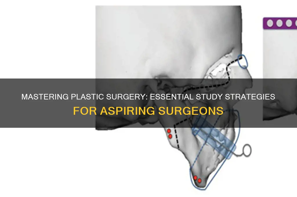 how to study plastic surgery