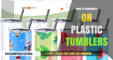 Sublimating Plastic Tumblers: A Step-by-Step Guide