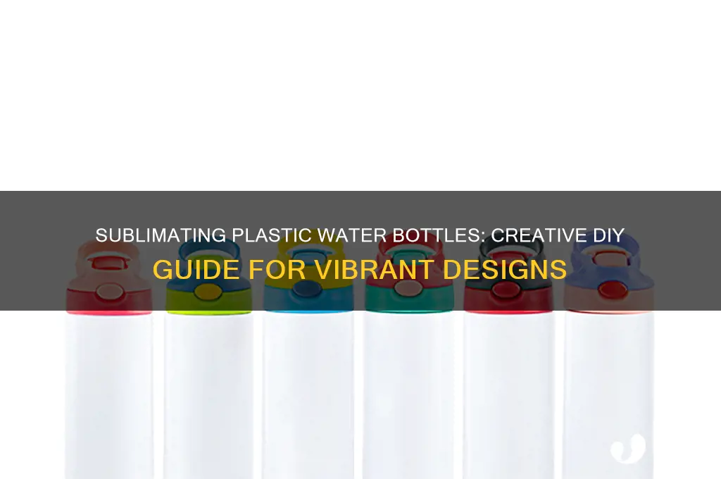 how to sublimate plastic water bottles