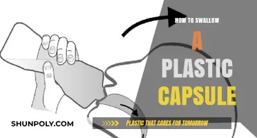 Swallowing Plastic Capsules: Easy Tips and Tricks