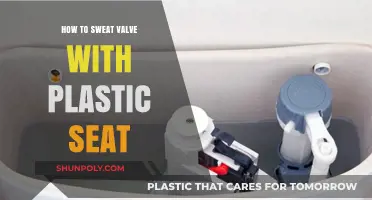Sweating Valves: Plastic Seats, Easy Steps