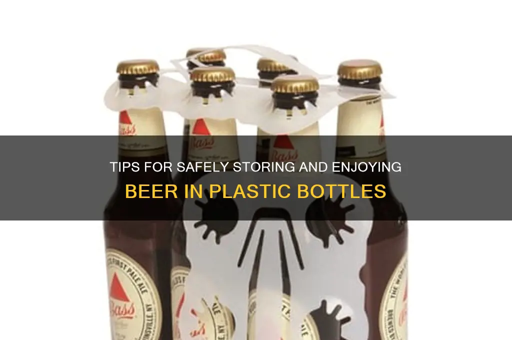 how to take beer in plastic bottle