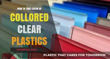 Extracting Hues: Techniques to Capture Colors from Clear Colored Plastics