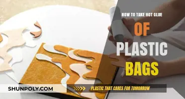 Easy Methods to Remove Hot Glue from Plastic Bags Safely