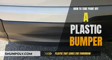 Removing Paint from Plastic Bumpers: Effective Techniques