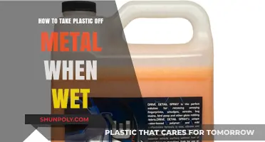 Easy Methods to Remove Wet Plastic from Metal Surfaces