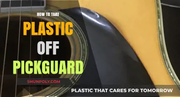 Easy Guide: Removing Plastic from Your Guitar's Pickguard