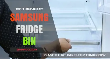 Effortlessly Remove Plastic from Your Samsung Fridge Bin: A Simple Guide