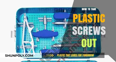Efficiently Removing Plastic Screws: Tips and Tricks