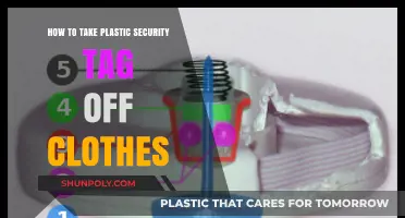 Removing Plastic Security Tags from Clothes: A Hassle-Free Guide