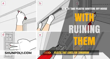 Removing Plastic Shutters: A Guide to Preserving Your Home's Exterior