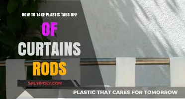 Effortlessly Remove Plastic Tabs from Curtain Rods: A Simple Guide
