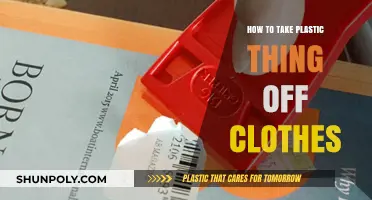 Effortlessly Remove Plastic Tags from Clothes: A Simple Guide