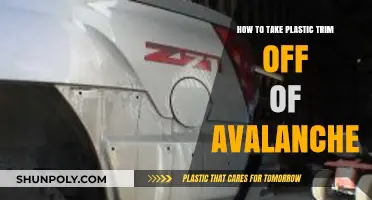 Removing Plastic Trim from Your Avalanche: A Step-by-Step Guide