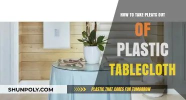 Effortless Elegance: Removing Pleats from Plastic Tablecloths