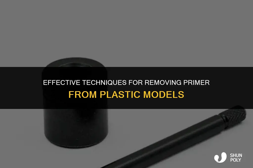 how to take primer off plastic mldels
