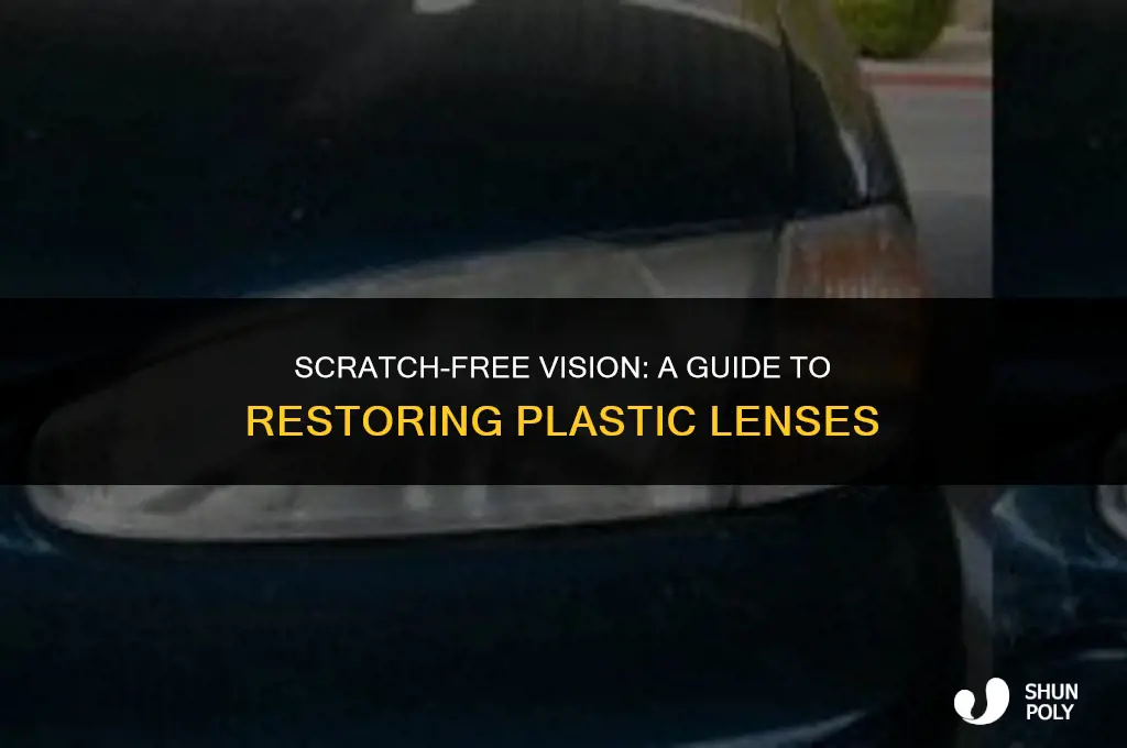 how to take scratches off plastic lenses