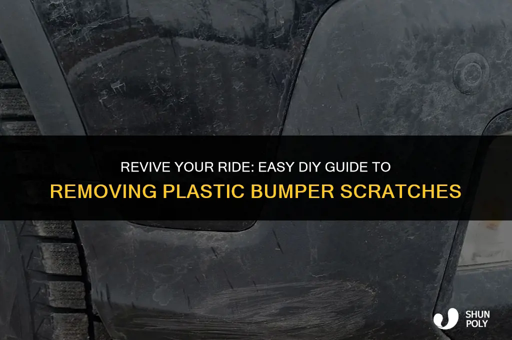how to take scratches out of a plastic bumper