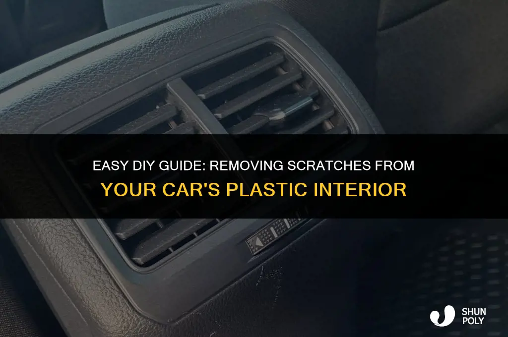 how to take scratches out of plastic car interior
