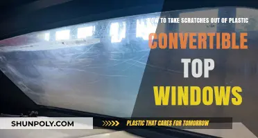 Revive Your Ride: Removing Scratches from Plastic Convertible Windows