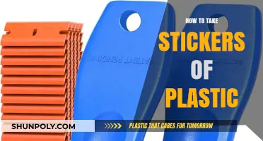 Effortless Sticker Removal: A Guide to Taking Stickers Off Plastic