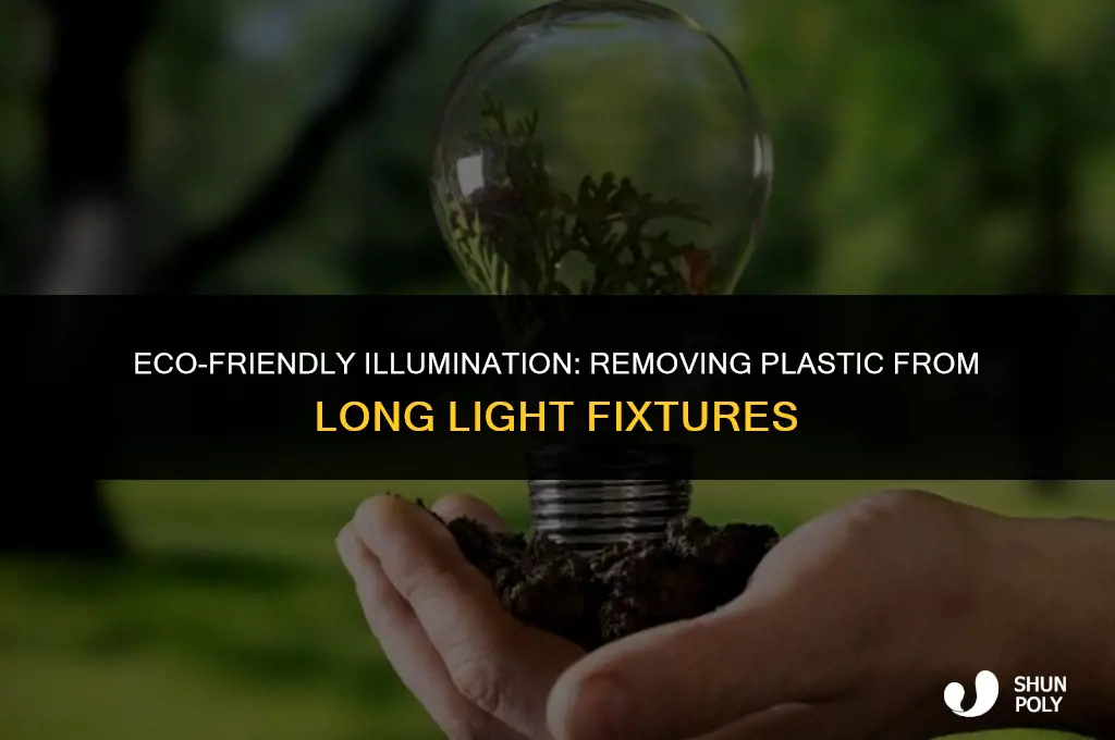 how to take the plastic on long light