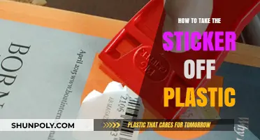 Effortless Sticker Removal: A Guide for Plastic Surfaces