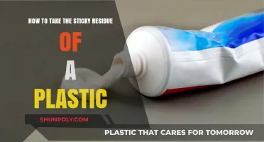 Easy Methods to Remove Sticky Residue from Plastic Surfaces