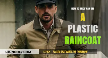 Easy Methods to Remove Wax from Your Plastic Raincoat