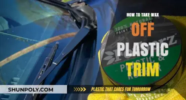 Effortless Wax Removal: A Guide for Plastic Trim Care