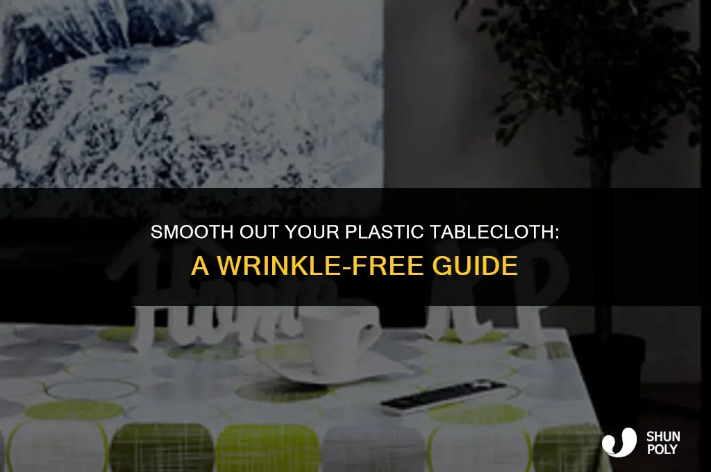 how to take wrinkles out of a plastic tablecloth