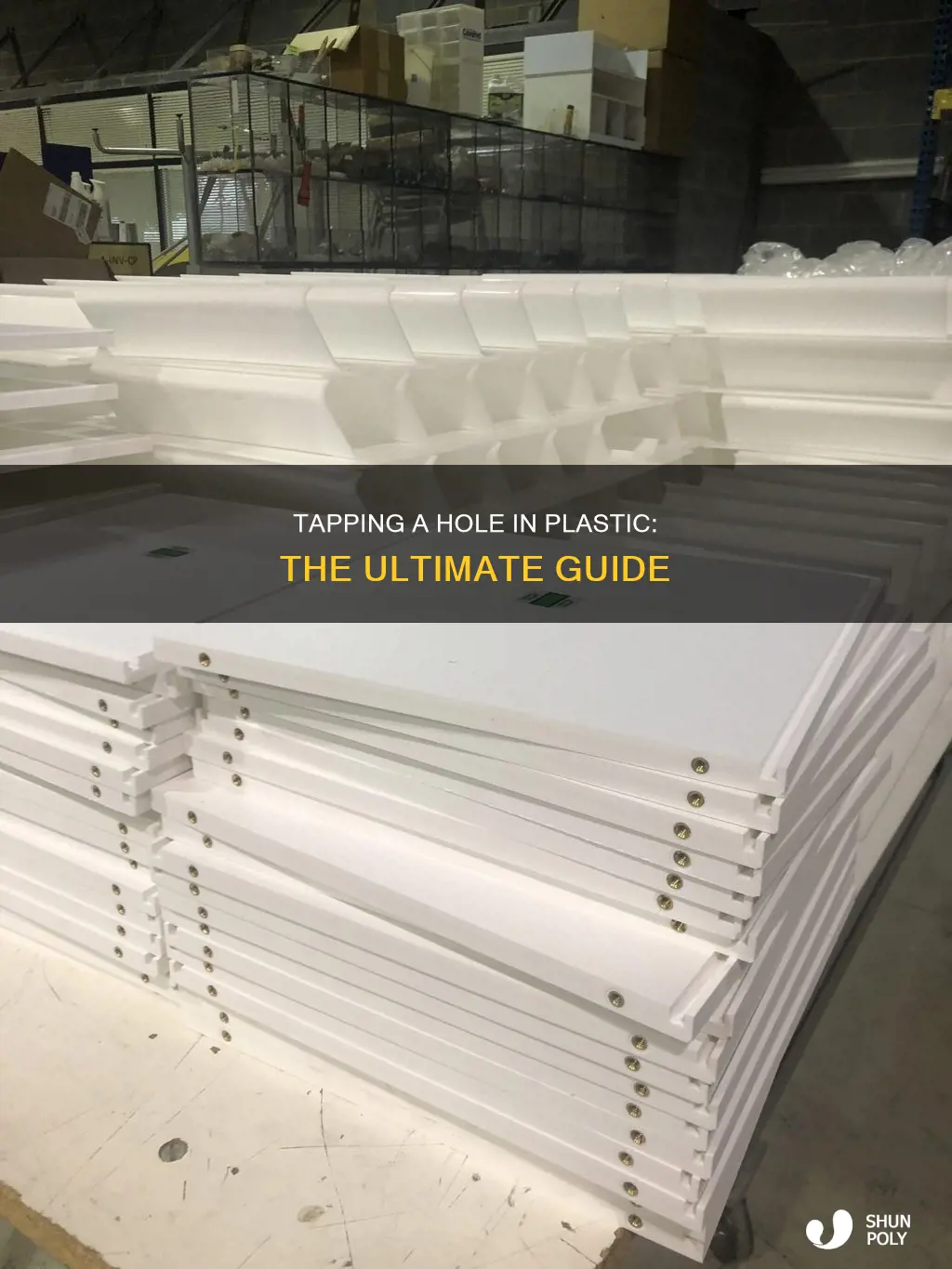 how to tap a hole in plastic