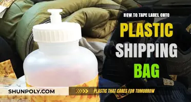 Efficiently Secure Labels: A Guide to Taping on Plastic Shipping Bags